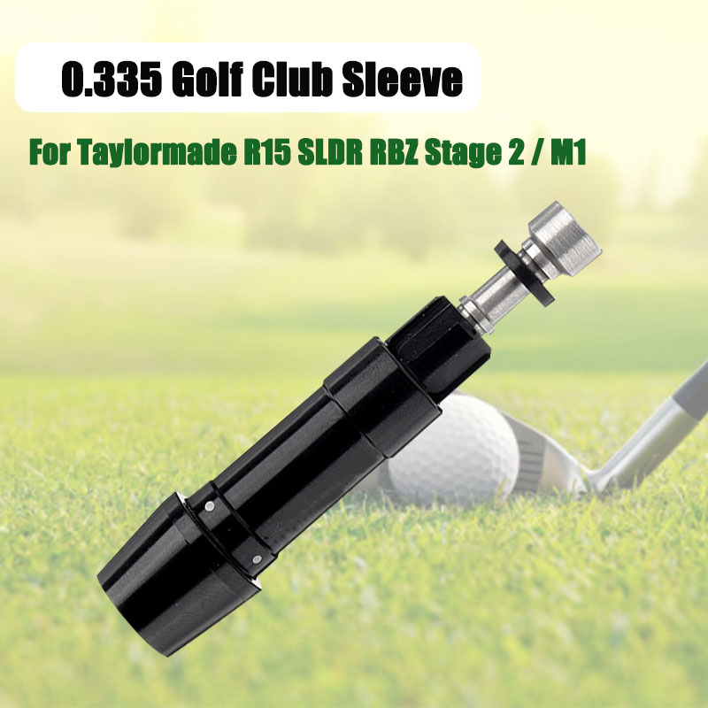 SleeveBlack0335CaliberGolfSleeveClubCoverConnectorAdapterwithRubberSleeve-1631868-4