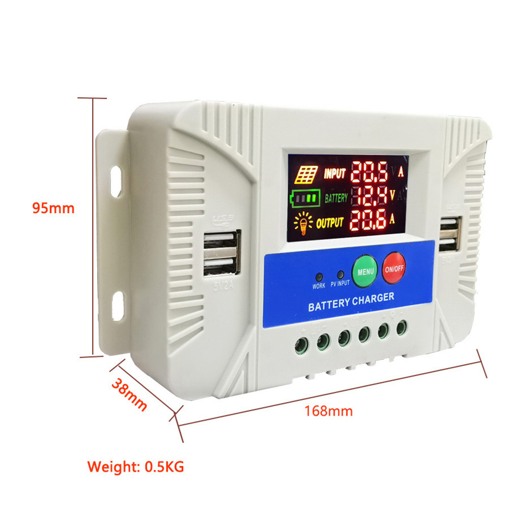 SolarChargeControllerwithVersatile10A20A30AOptionsMulti-colorLEDDisplayBuilt-inProtectionsAdjustable-2015426-5