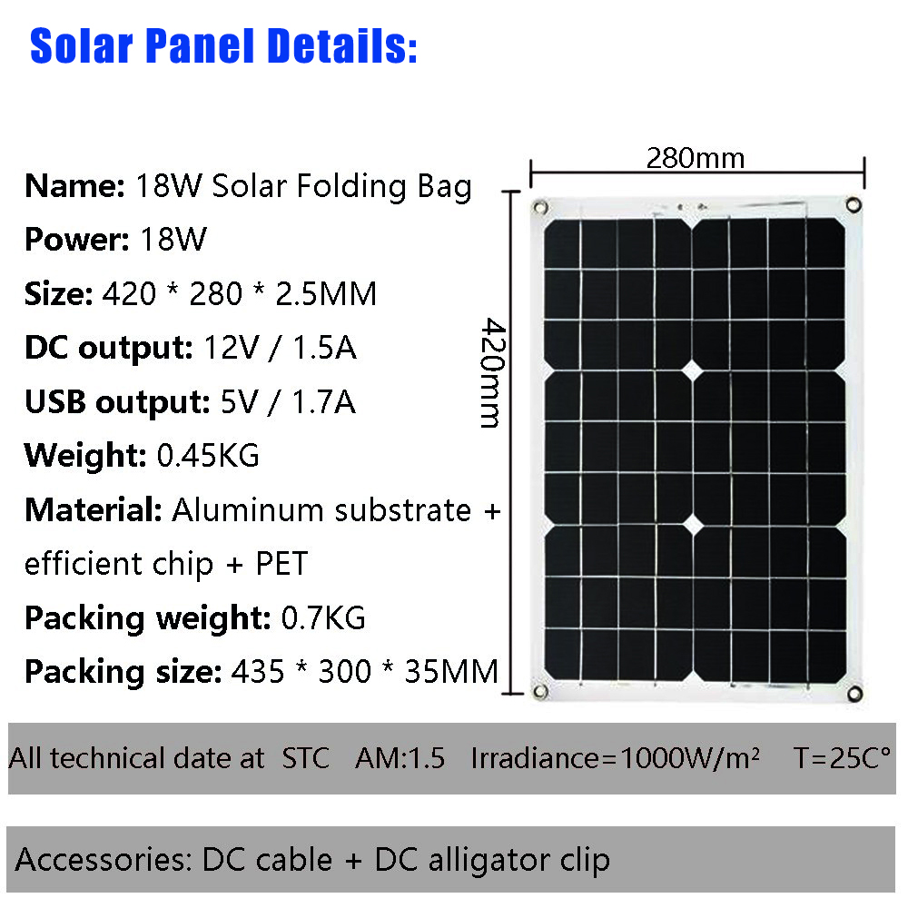 SolarPowerGenerationSystemKitDualUSB18W18VMonoSolarPanel4000WPowerInverterwBluetoothSpeakersandFMRad-1876239-20
