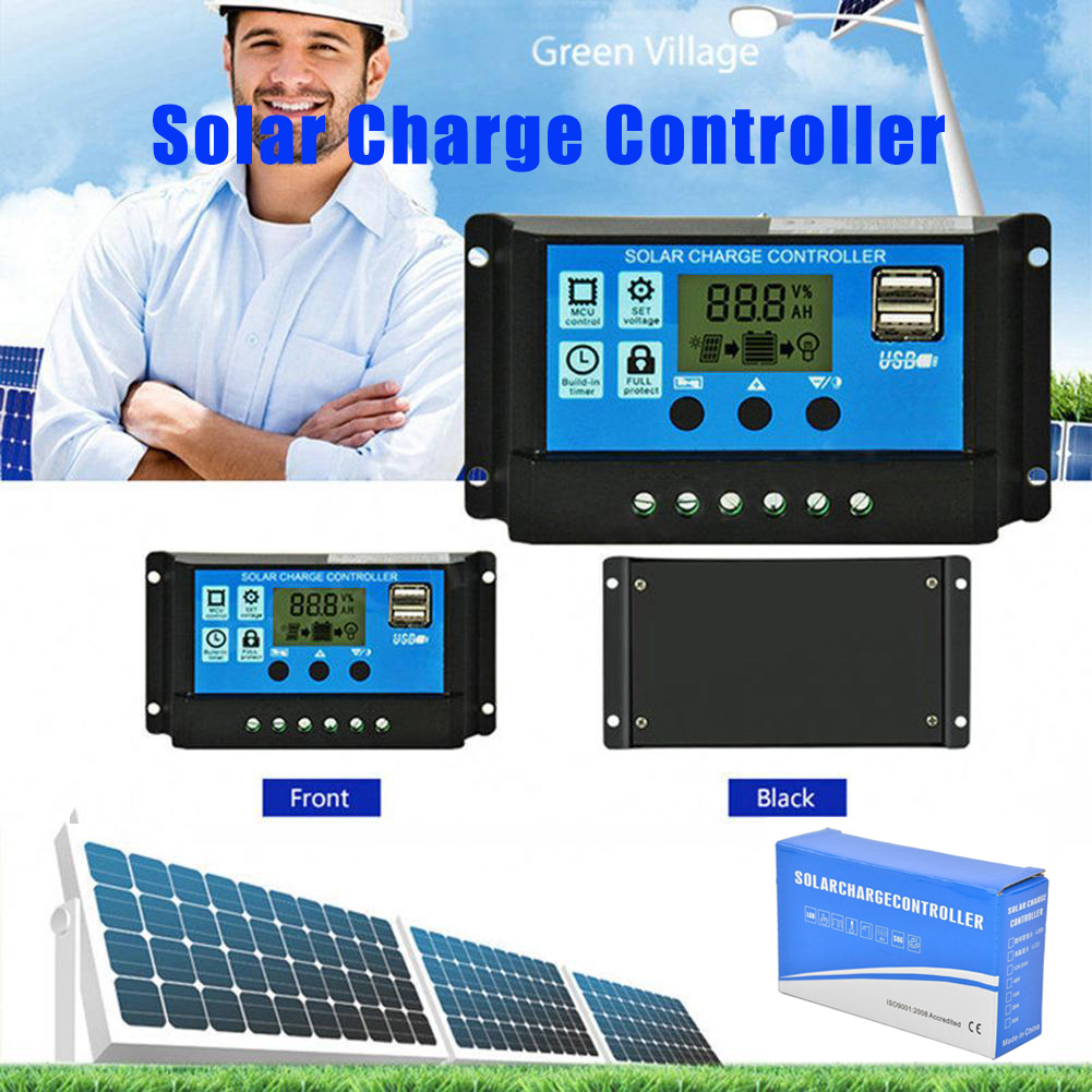SolarPowerGenerationSystemKitDualUSB18W18VMonoSolarPanel4000WPowerInverterwBluetoothSpeakersandFMRad-1876239-6