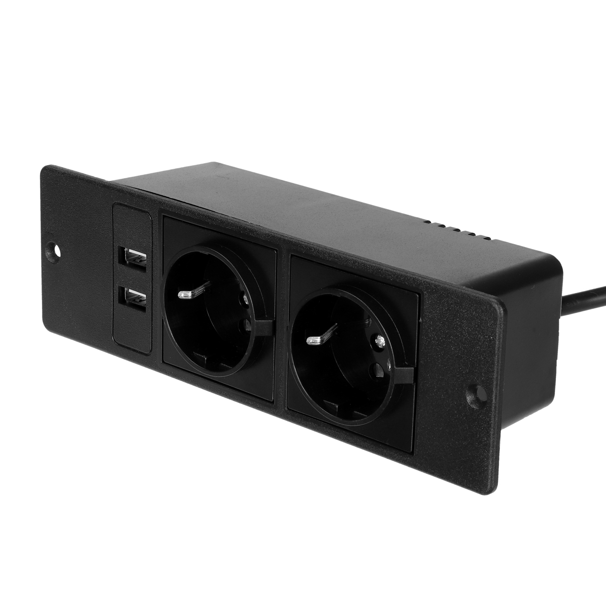 TableSocketwith2USB2SocketsBuilt-inSocket2-WayInstallationPowerStripwith2ScrewsforKitchenFurnitureor-2011659-8