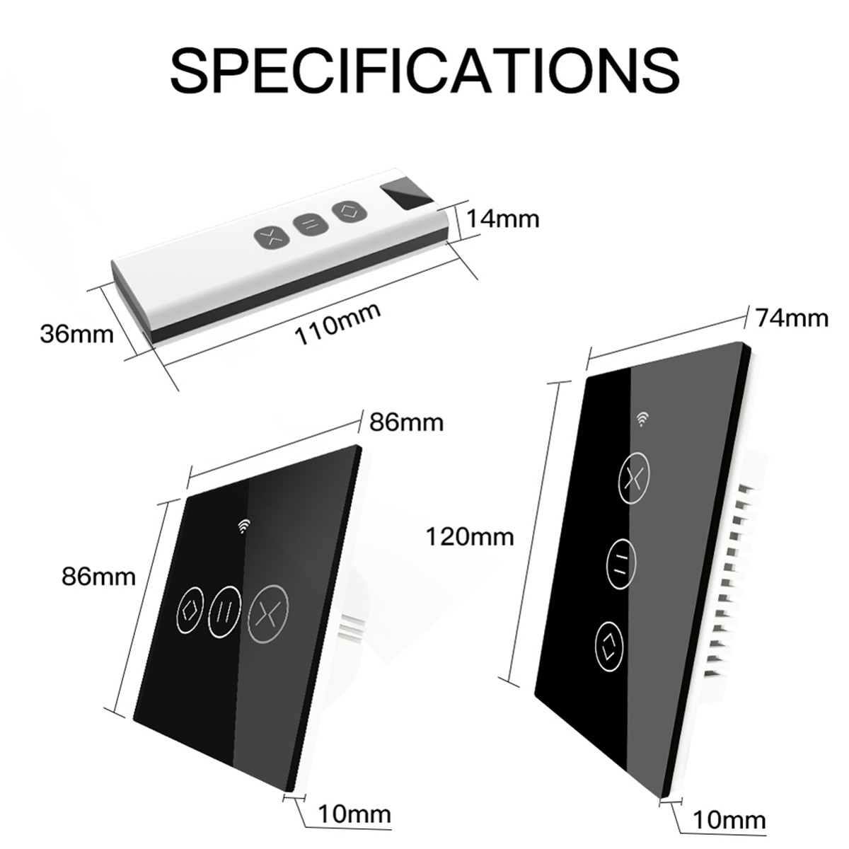 USEUWiFiRF433SmartTouchCurtainRollerBlindsMotorSwitchTuyaSmartLifeAppRemoteControlWorkswithAlexaGoog-1778827-13