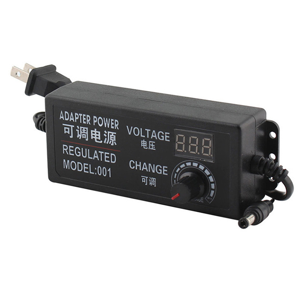 UniversalACtoDCAdapter48WAdjustableVoltage3-24V2AwithLCDDisplay14TipsPolarityConverterBestforHouseho-1996667-9