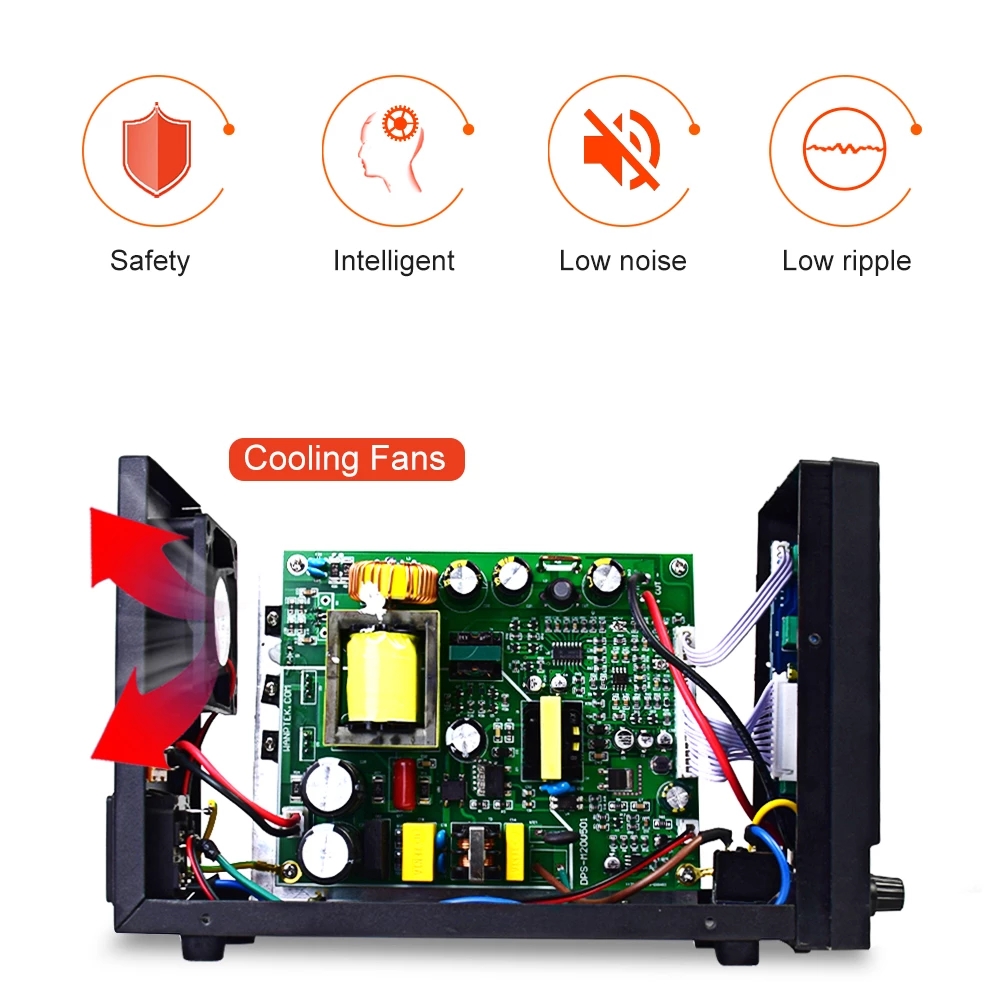 WanptekDPS3010U110V220V4DigitsAdjustableDCPowerSupply0-30V0-10A300WUSBFastChargingLaboratorySwitchin-1687613-5