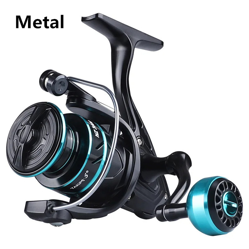 10kgMaxDragSurfcastingFishingReelsHigh-QualityMetalSpool521GearRatioSpinningReelCarpFlyCasting4000Co-2014713-1