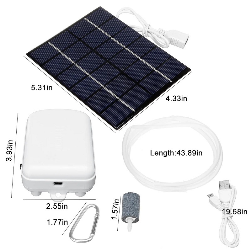 HouseholdOxygenPumpSolarPoweredLowNoiseAirPumpForOutdoorPoolPondBalconyAquariumAccessoriesFishing-1986994-5