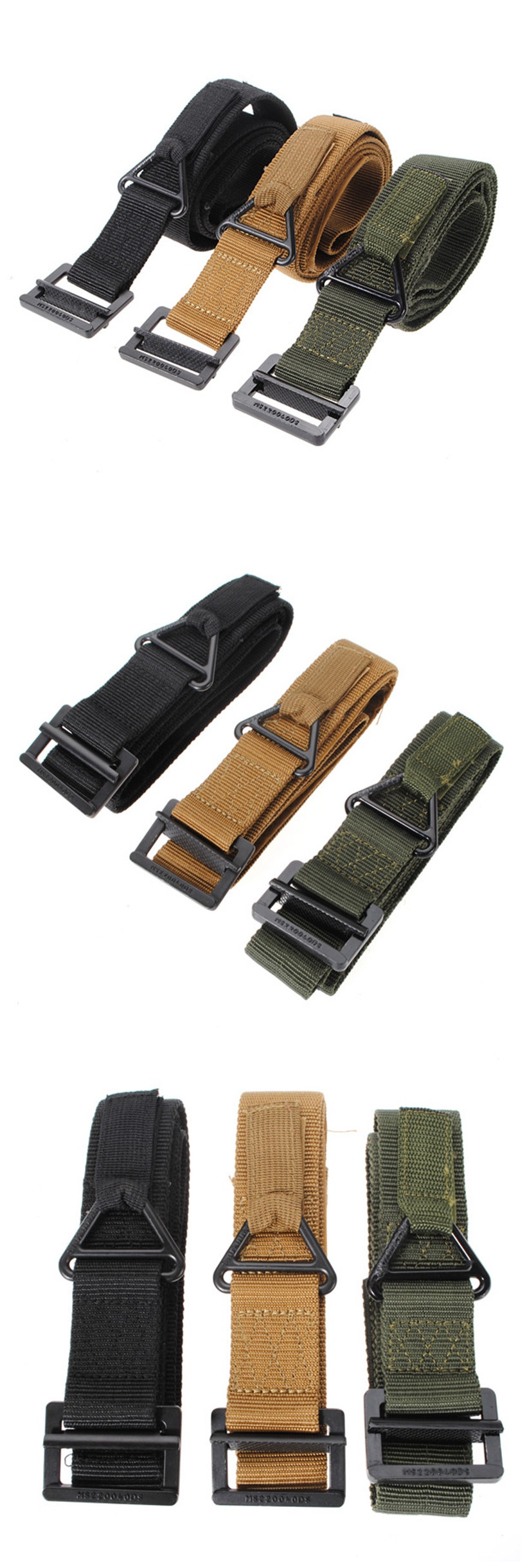 KALOADSurvivalTacticalWaistBeltStrapMilitaryEmergencyRescueProtectionWaistbandForHunting-62888-1