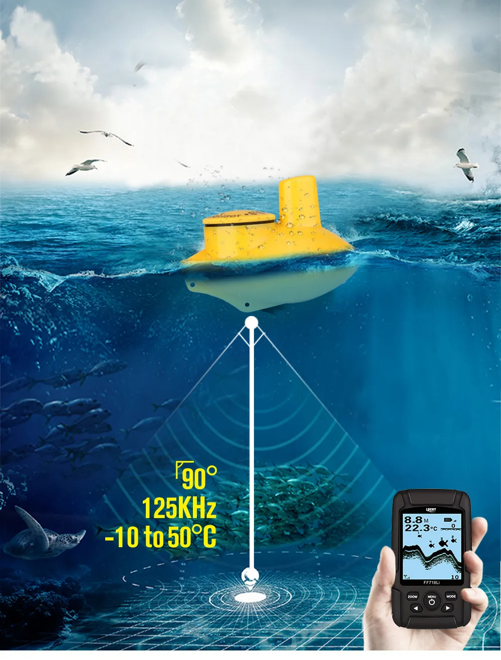 LUCKYHDWirelessFishFinder125KhzDualSonarFrequency180MDetectionDepthAlarmDetectorforFishing-2011921-6