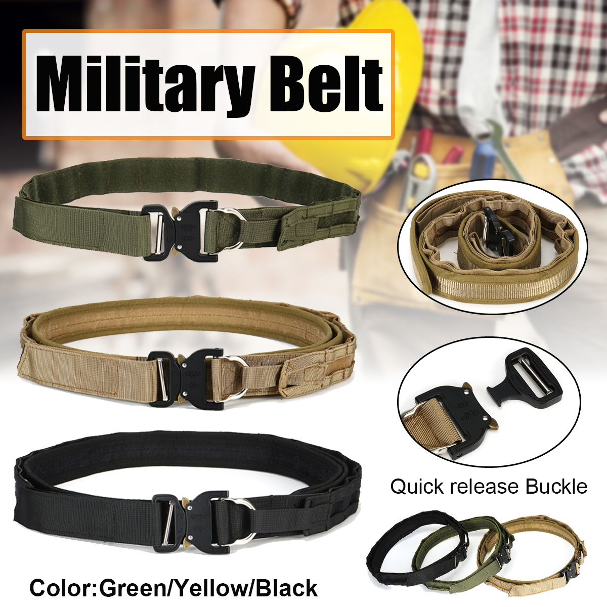 MultifunctionalTacticalHuntingBeltMilitaryCSQuickReleaseWaistBeltOutdoor-1889063-1
