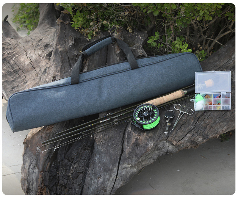 OutdoorAdventurersFlyFishingCombo243mHighCarbon4-SectionTelescopicRodDoubleRodFlyLineBaitRodSet-1997639-13