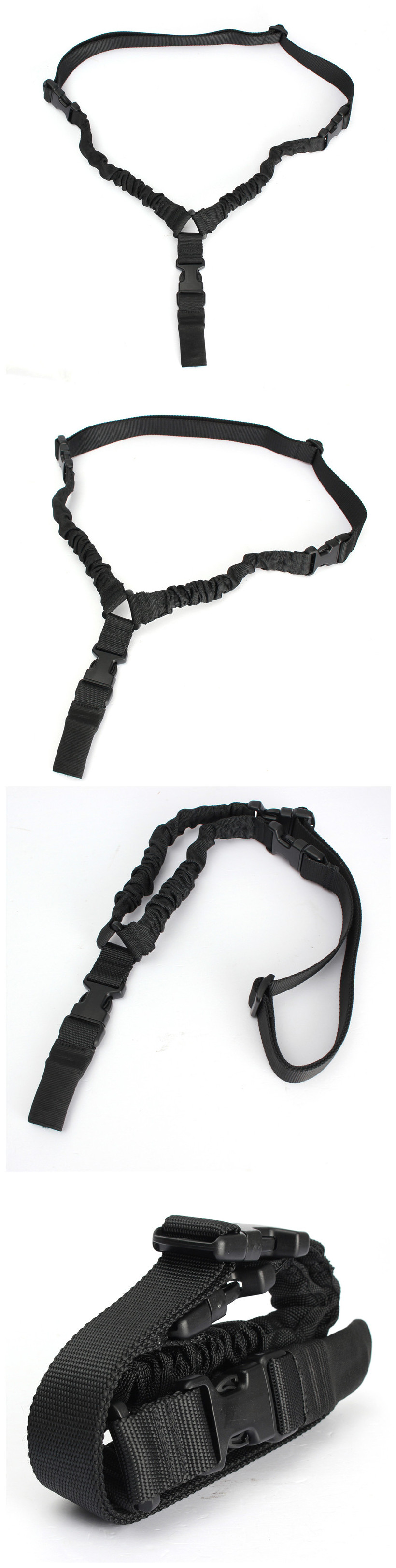 OutdoorSlingTwo-PointElasticWaistBeltStrapQuickReleaseEmergencySafetyRescue-1050100-2