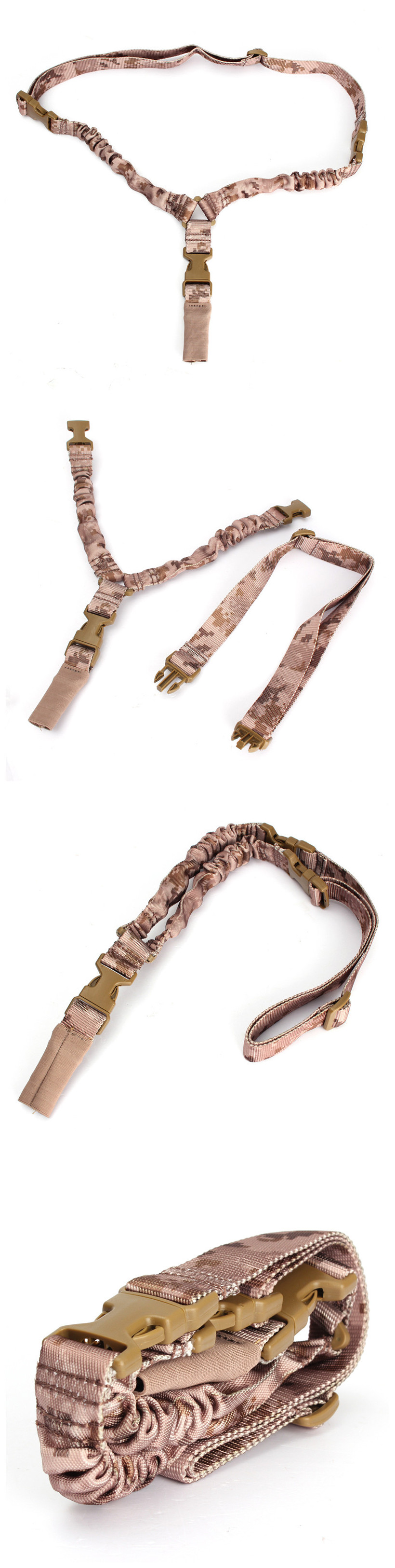 OutdoorSlingTwo-PointElasticWaistBeltStrapQuickReleaseEmergencySafetyRescue-1050100-5