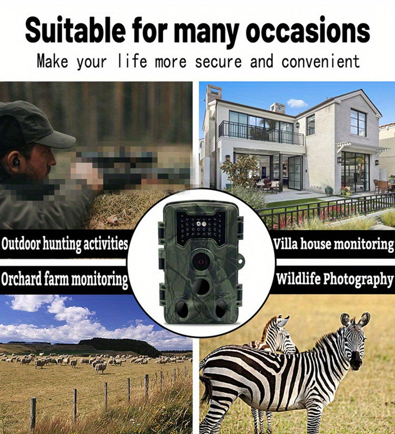 PR300036MP1080P32PcsInfraredLEDOutdoorMiniTrackingHuntingCameraNightVisionHomeSecurityMonitoringFarm-1987865-6