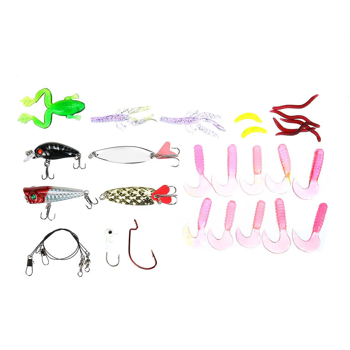 ZANLURE182022282933PcsFishingLureSetFishBaitAndFishHookSetMultifunctionalFishingAccessoriesWithBox-1809823-17