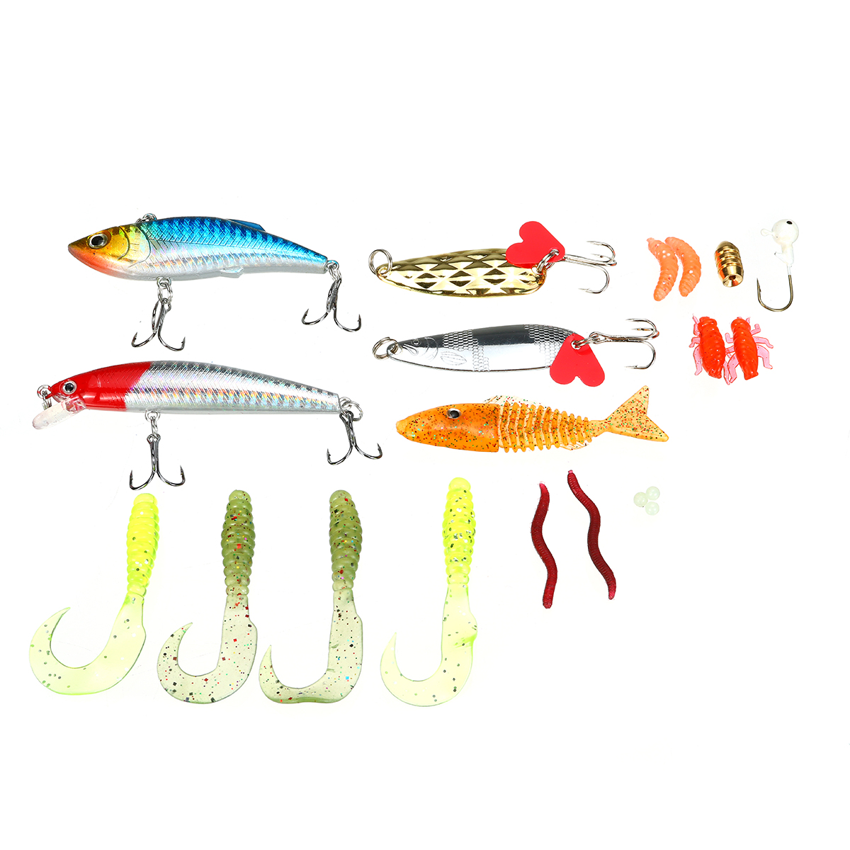 ZANLURE182022282933PcsFishingLureSetFishBaitAndFishHookSetMultifunctionalFishingAccessoriesWithBox-1809823-25