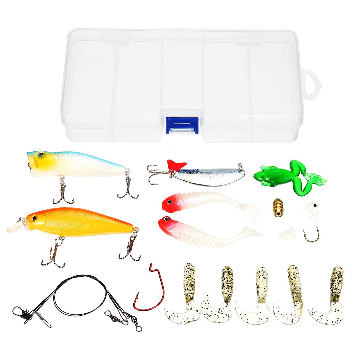 ZANLURE182022282933PcsFishingLureSetFishBaitAndFishHookSetMultifunctionalFishingAccessoriesWithBox-1809823-30