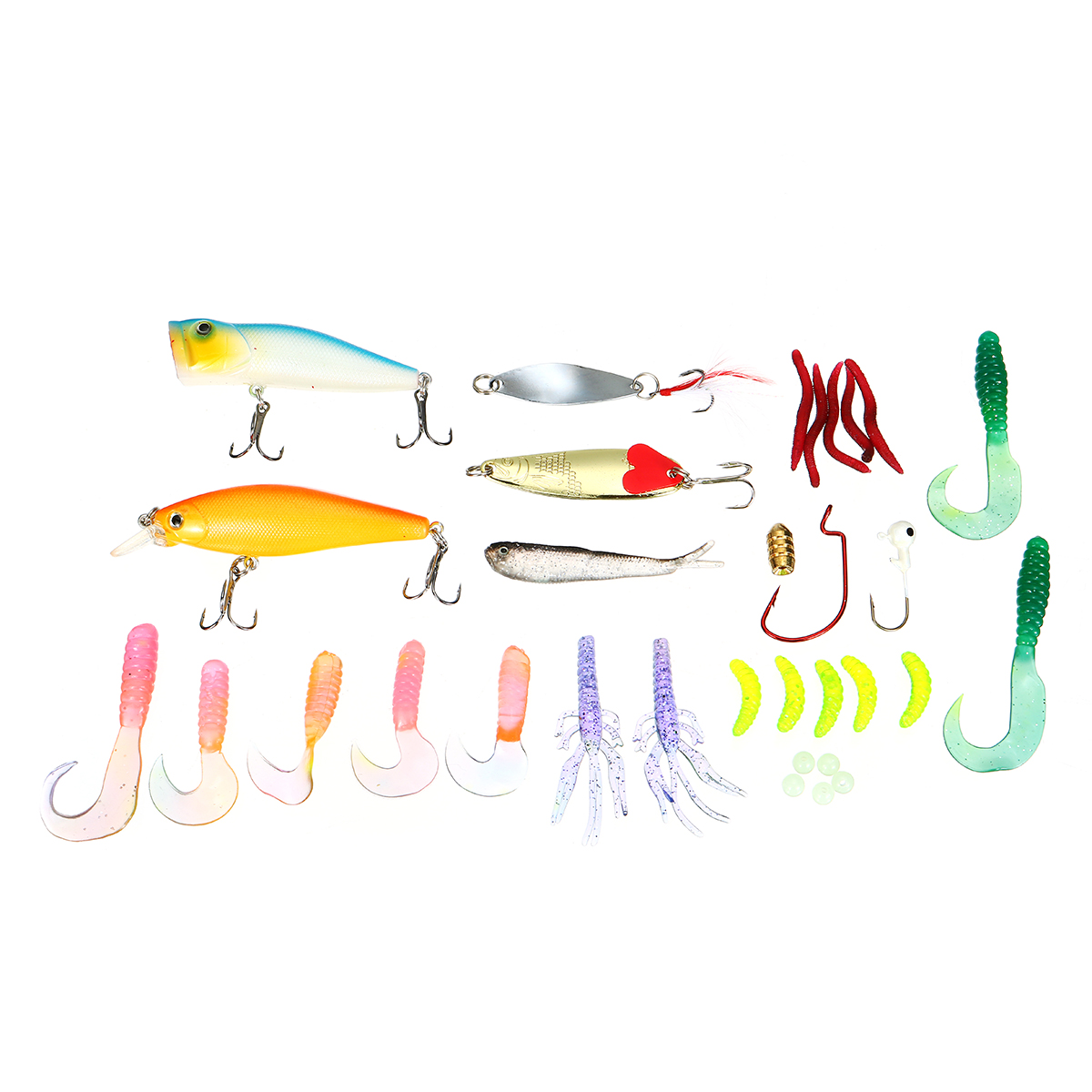 ZANLURE182022282933PcsFishingLureSetFishBaitAndFishHookSetMultifunctionalFishingAccessoriesWithBox-1809823-33