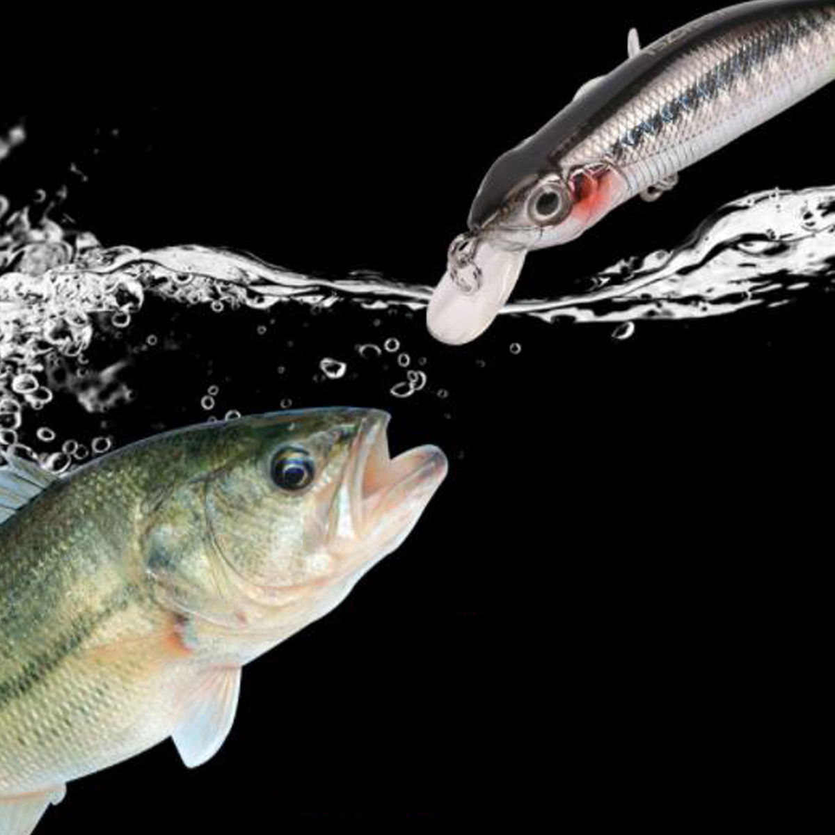 ZANLURE1pc80mm31585gMagnetMinnowFishingLureArtificialHardBaitHook3DEyesSeaFishing-1314538-4