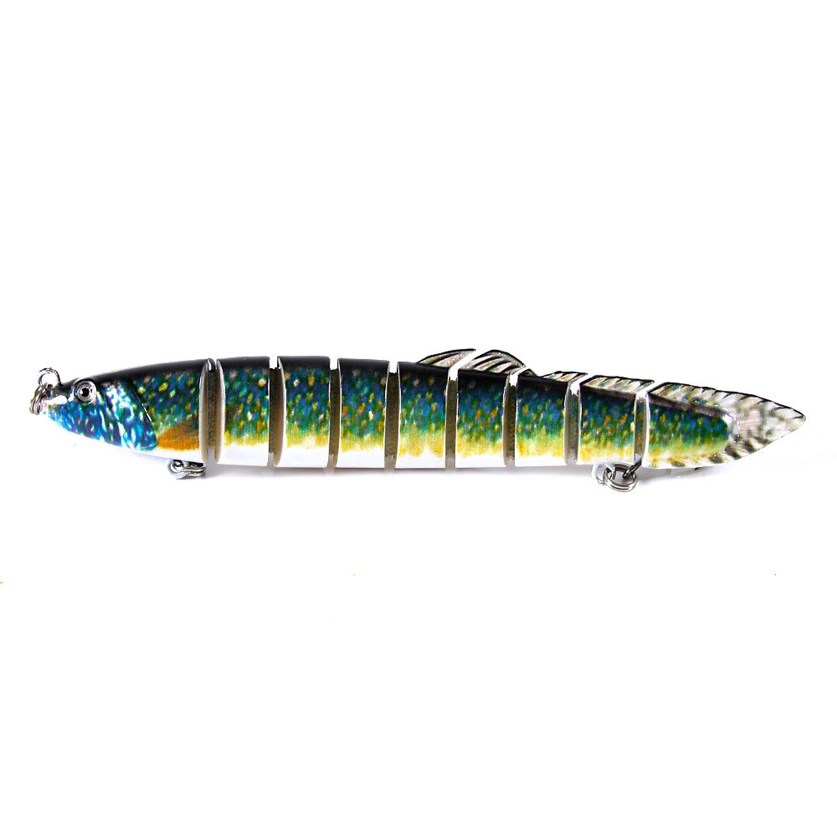 Zanlure1PC14cm214gMiniFishingHardBaitArtificialSwimbaitFishNineKnottedFishSimulationFishingLure-1635055-5
