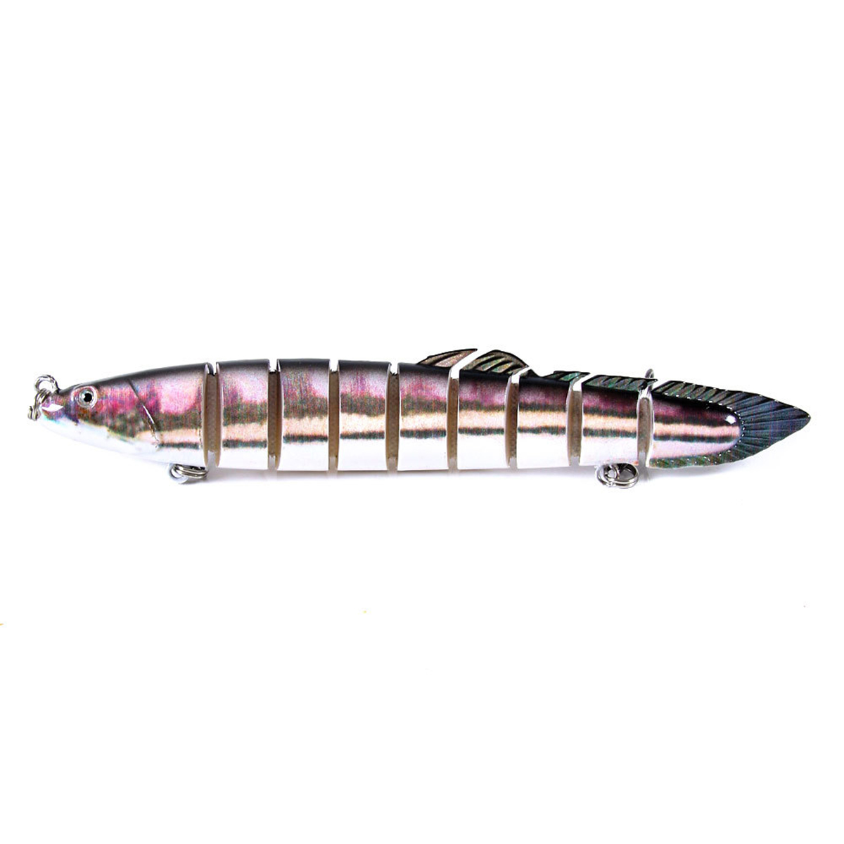 Zanlure1PC14cm214gMiniFishingHardBaitArtificialSwimbaitFishNineKnottedFishSimulationFishingLure-1635055-6