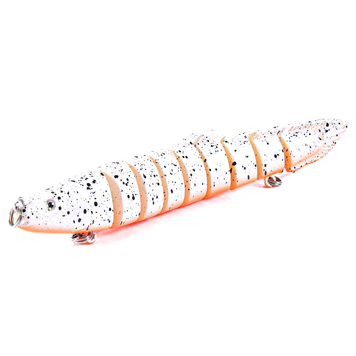Zanlure1PC14cm214gMiniFishingHardBaitArtificialSwimbaitFishNineKnottedFishSimulationFishingLure-1635055-8