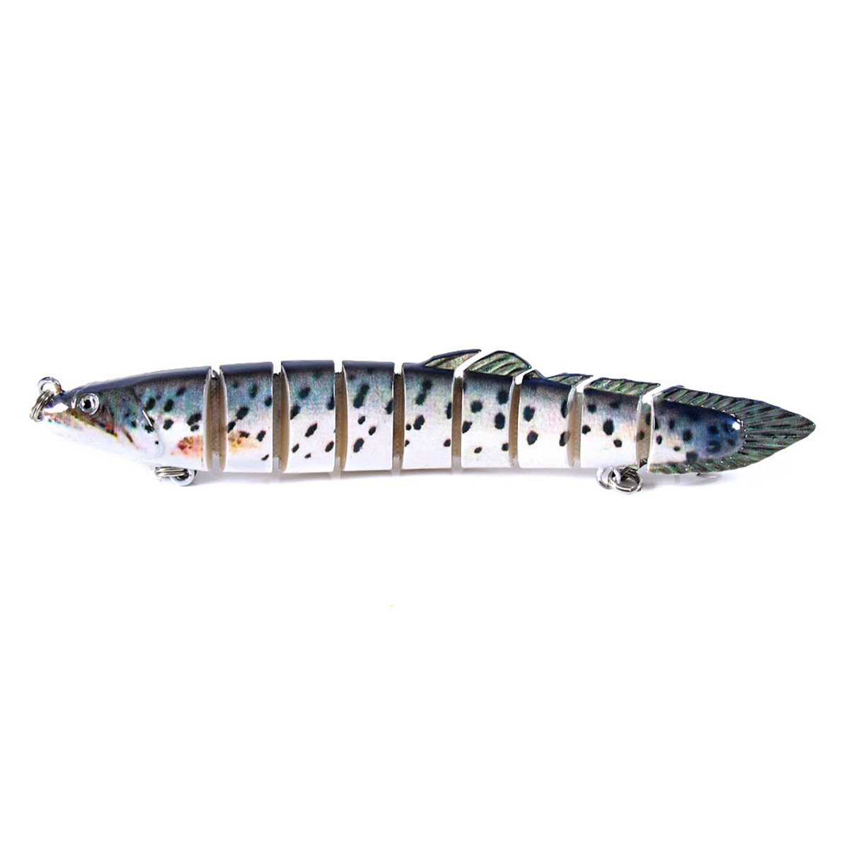 Zanlure1PC14cm214gMiniFishingHardBaitArtificialSwimbaitFishNineKnottedFishSimulationFishingLure-1635055-9