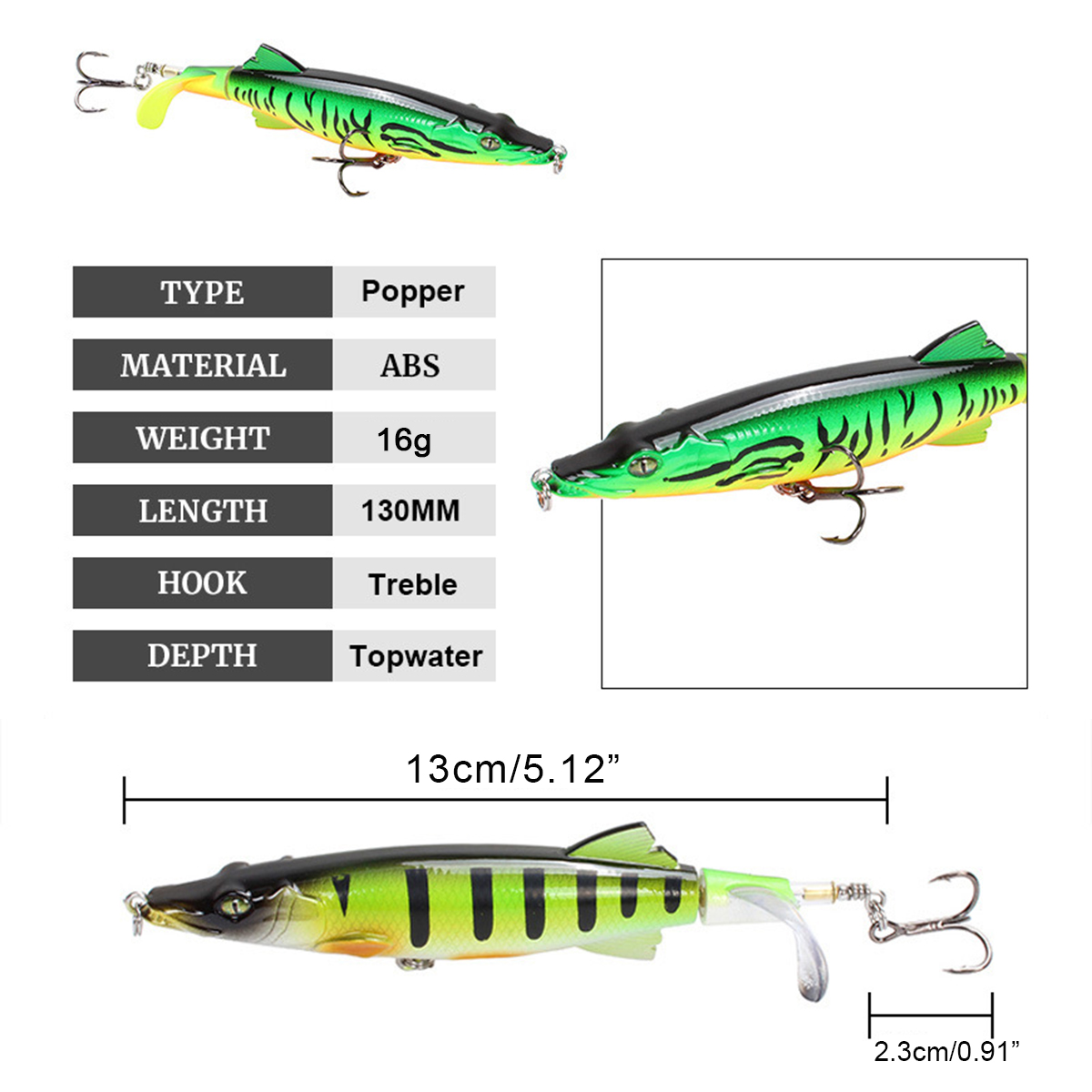 Zanlure1pc10color13cm16gMinowFishinglureSeaFishing-1552377-3