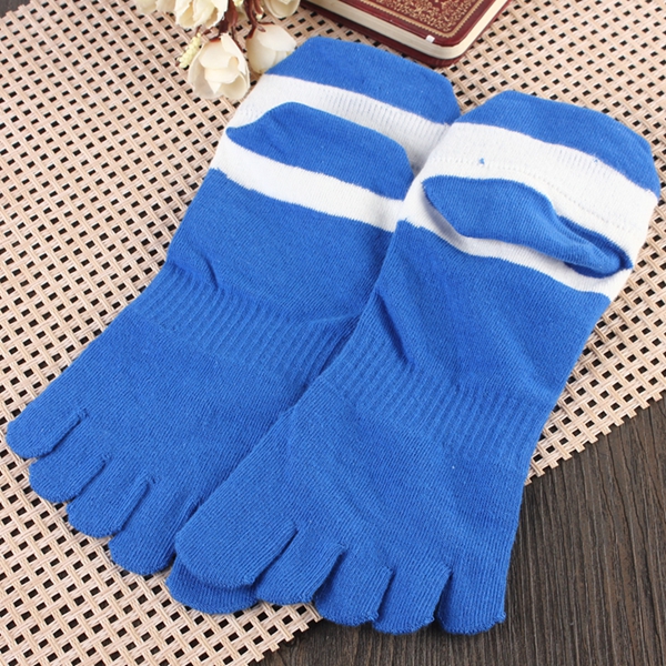 1PairOfMensCottonToeSocksFiveFingerSportsOutdoorWorkCottonColours-1037530-7