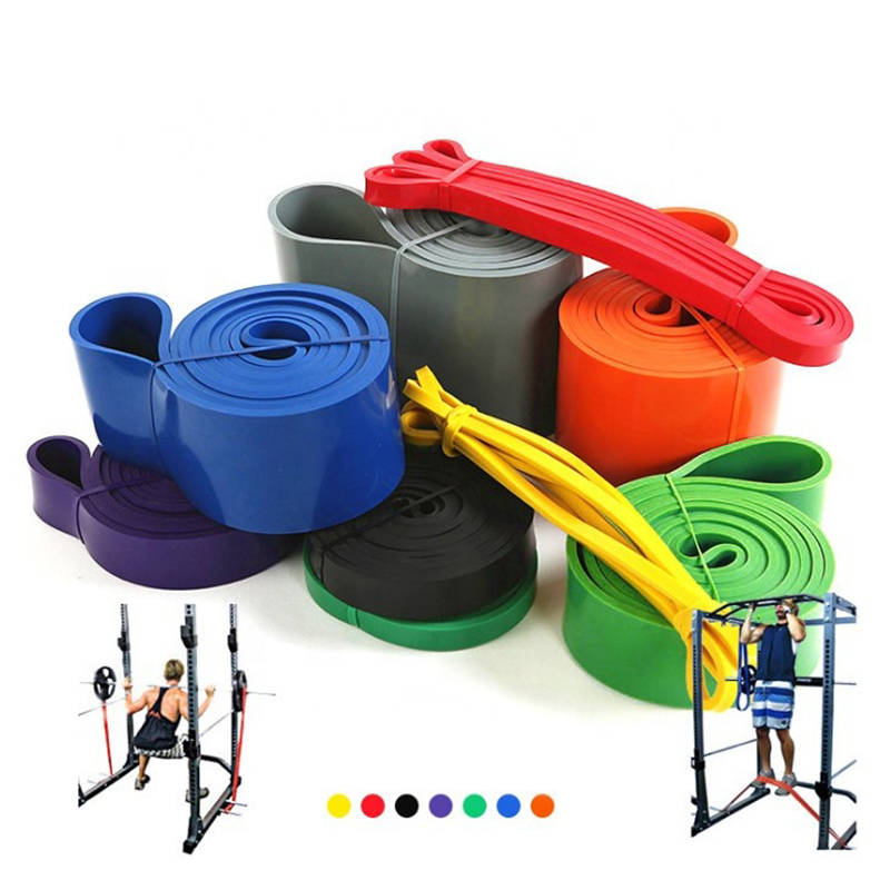 2080x45mmYogaTensionStrapsExerciseGymSportsElasticBandsFitnessResistanceBands-2001253-4