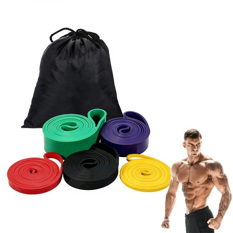 2080x45mmYogaTensionStrapsExerciseGymSportsElasticBandsFitnessResistanceBands-2001253-5