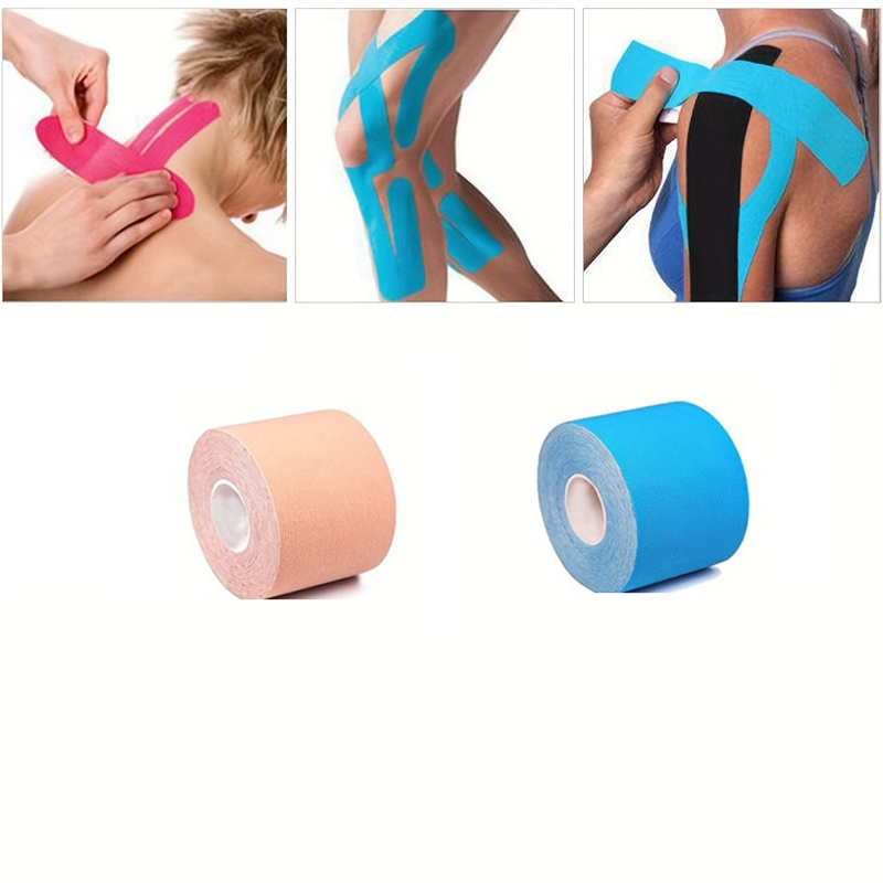 38mm5cmElasticKinesiologyTapeBreathablePainReliefSportsBandageCareFirstAidTapeMuscleInjurySportsTape-2008342-13