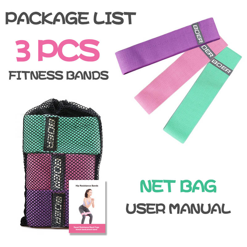 3PcsSetHomeFitnessResistanceBandsSportGymnasticsTrainingBodyShapingYogaBelt-1676717-1