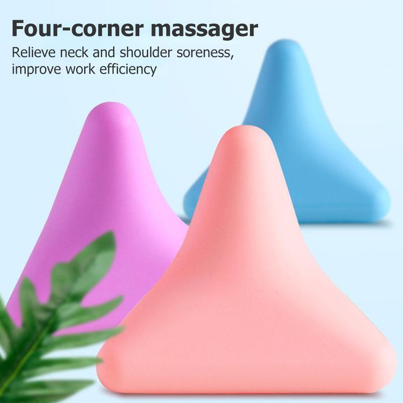 4CornersSiliconMassageBallPortableEasytoUseBackNeckFootPainRelievedMassagerforMuscleExercise-2005520-2