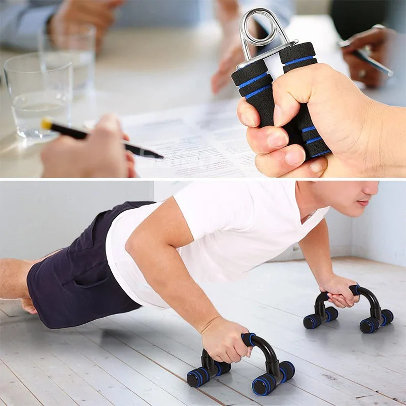 5-in-1ABWheelRollerKitwithPush-UpBarJumpRopeHandGripperandKneePadMuscleStrengthforGymHomeWorkout-2005900-6