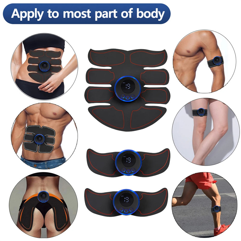 6ModesStrengthEnhandsSmartFitnessAbsMassager19LevelsIntensityAbdominalTrainerforHomeOfficeBodyBuildi-2008194-3