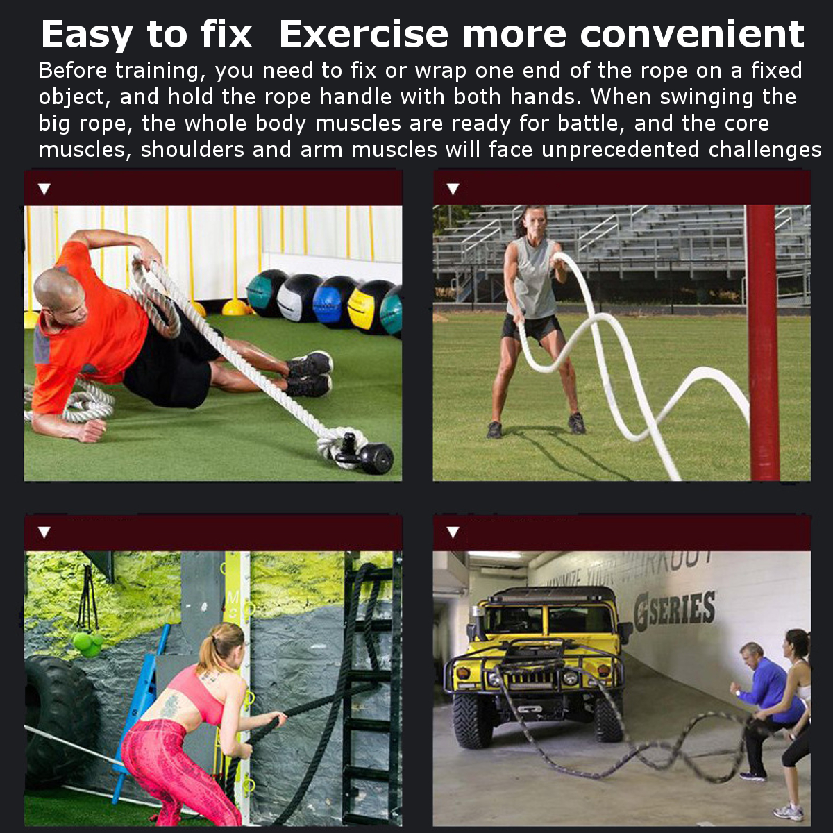 91215mBattleRopeStrengthTrainingUndulationRopeExerciseToolsHomeGymFitnessEquipment-1858044-5