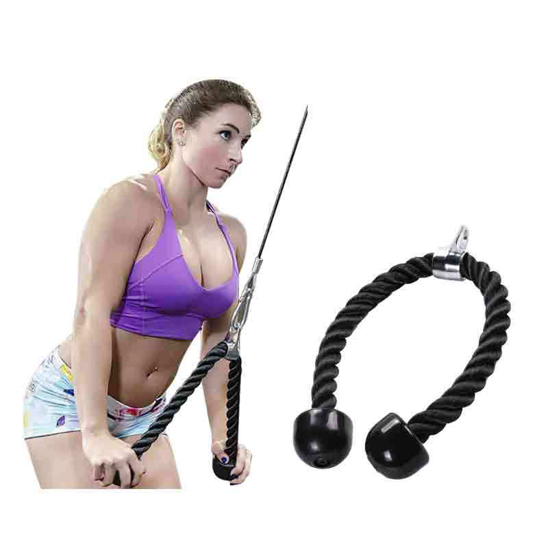 CableFitnessResistanceBandsNylonRopewithHandlesPushPullDownCordHeavyTricepRopeforHomeGymWorkoutExerc-2006802-1