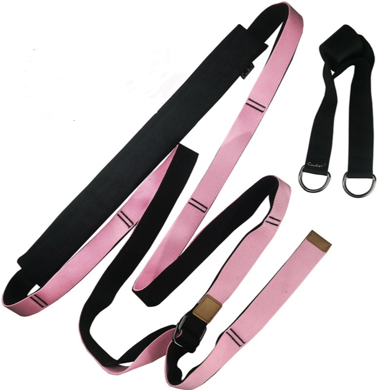 DoorMountFlexibilityWasitTrainingBeltLegStretcherStrapPilatesGymnasticsYogaBandExerciseTools-1675057-11