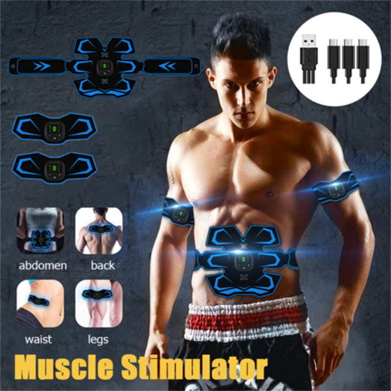 ElectricEMSMuscleTrainer6ModesEMSAbdominalMassageLEDDisplayHomeOfficeFitnessAbsforArmBackFootTrainin-2008087-4