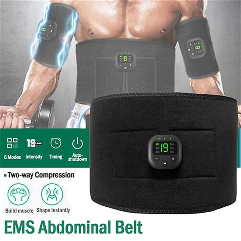 EmsMuscleStimulatorUnisex6MassageModesAbdominalPulseTrainerPortableElectricSmartFitnessEquipment-1997481-1