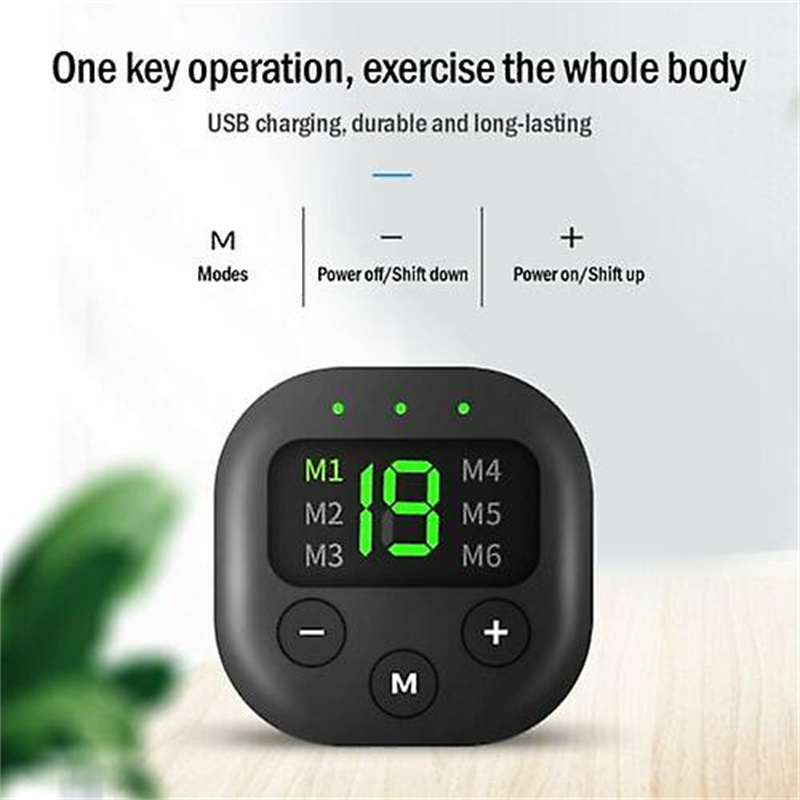 EmsMuscleStimulatorUnisex6MassageModesAbdominalPulseTrainerPortableElectricSmartFitnessEquipment-1997481-4