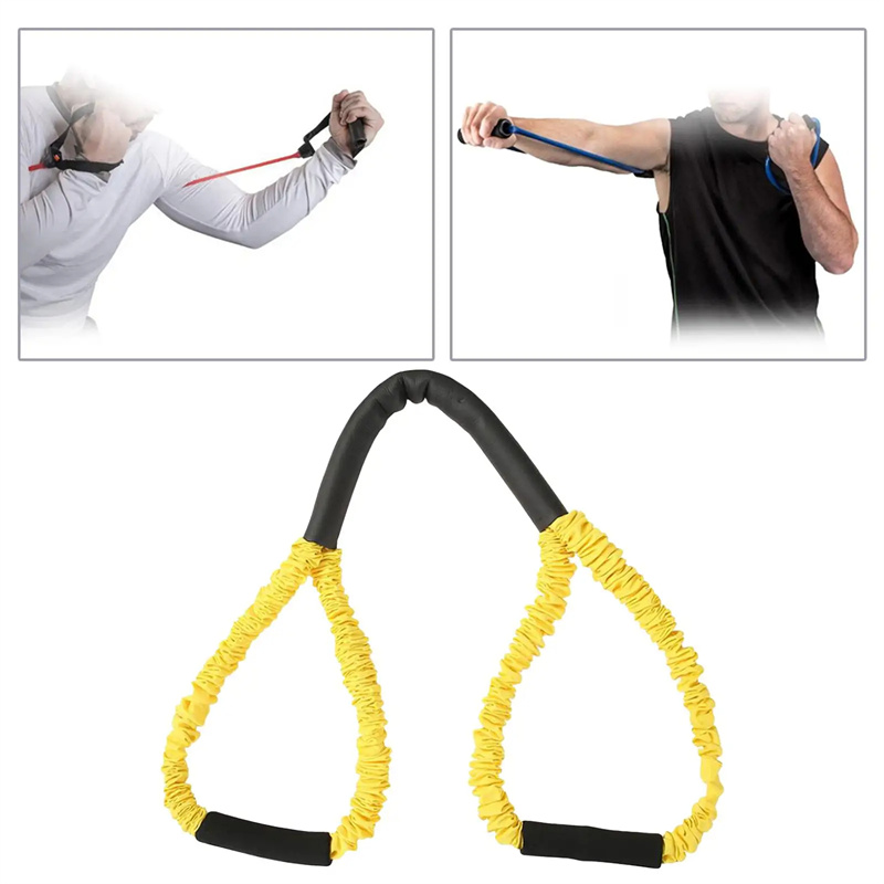 FitnessResistanceBandsStrengthen8WordLatexTubeWrapHomeGymWorkoutChestExpanderExerciseArmStrengthforM-2006801-3