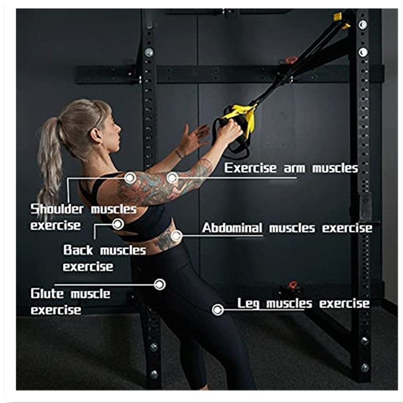 HangingTrainingStrapAdjustableResistanceBandSetElasticFitnessBandPullRopeAnti-indoorExerciseEquipmen-1995906-1