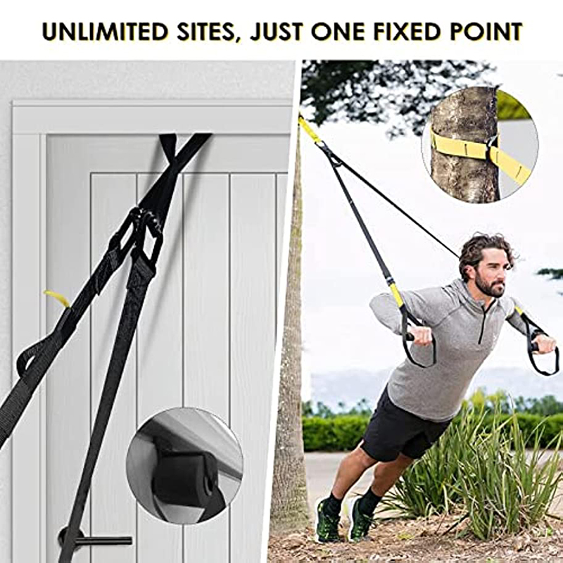HangingTrainingStrapAdjustableResistanceBandSetElasticFitnessBandPullRopeAnti-indoorExerciseEquipmen-1995906-10