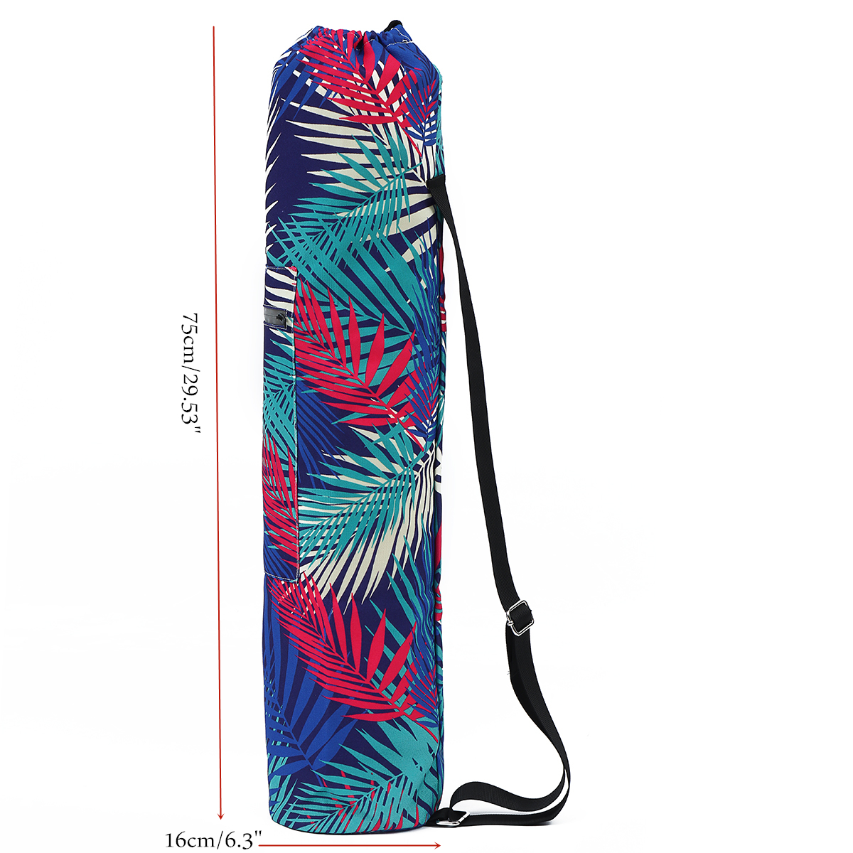 KALOADPrintedPatternCanvasYogaBagOutdoorSportsFitnessShoulderBagYogaBackpack-1521198-2