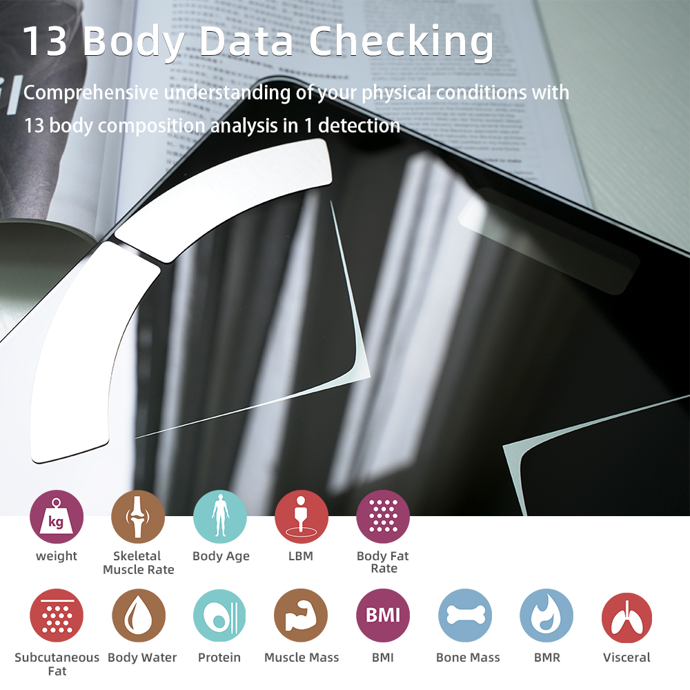 MiniSmartBodyFatScale20KeyBodyDataAnalyzeScaleProvidingDietExerciseProgramsSupport180kgMultifunction-2013007-1