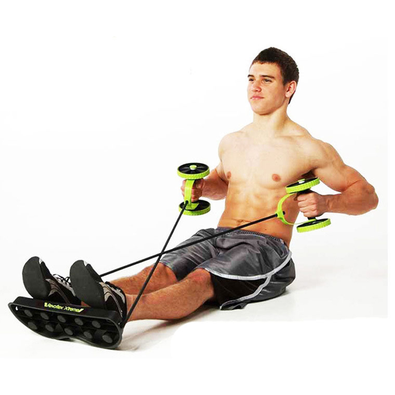 MultifunctionalFoldingAbdominalWheelMuteAdjustableAuxiliaryRopeFiveLevelsofStrengthAvailableABRoller-2005389-2