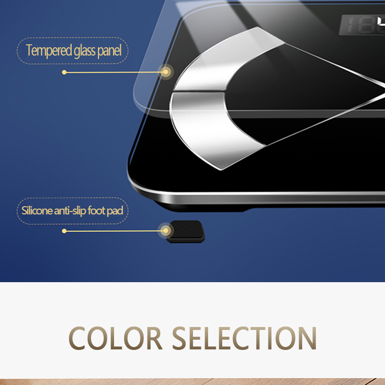 SmartWirelessBodyScale25KeyBodyDataAnalyze3UnitsSwitchAppCompositionMonitoring19LanguagesSupport180k-2008328-12