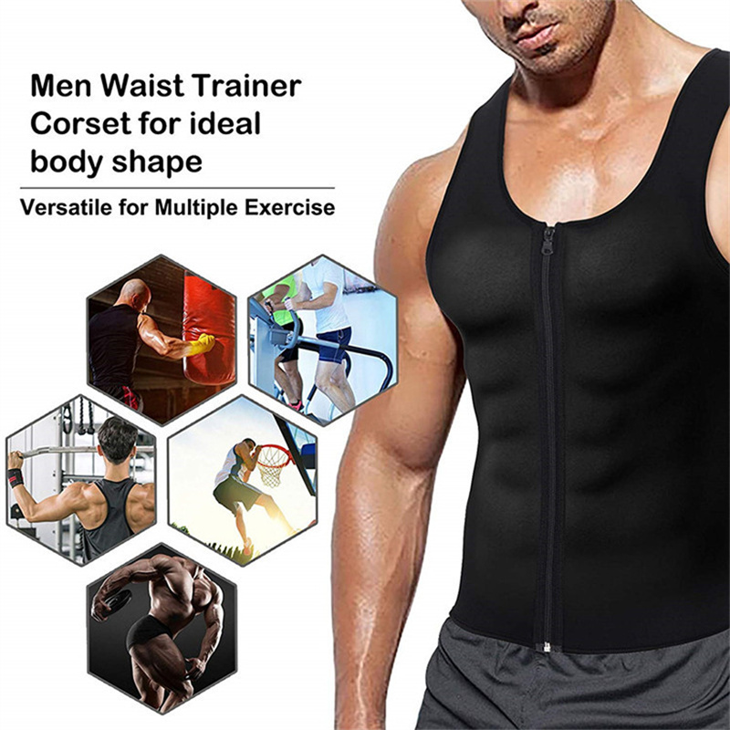 SportVestMensQuickDryStretchySweat-wickingWashableSportswearWithZipperforGymWorkoutRunningExerciseFi-2005557-6