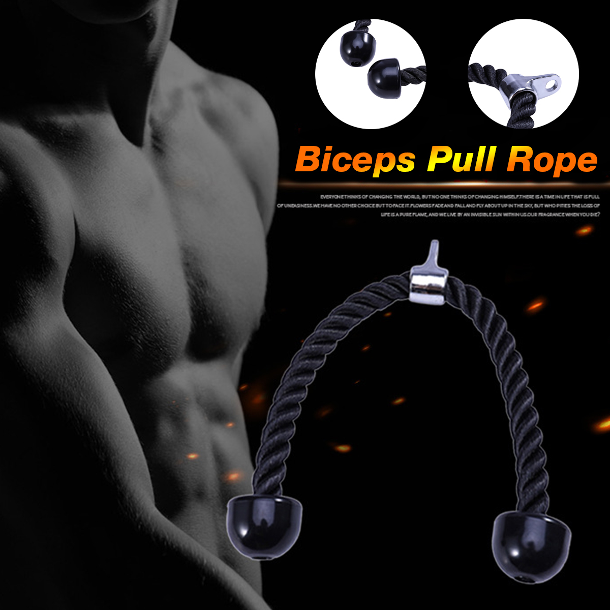 TricepRope70cmAbdominalPullDownMuscleTrainingPullRopeSportFitnessExerciseTools-1678651-1